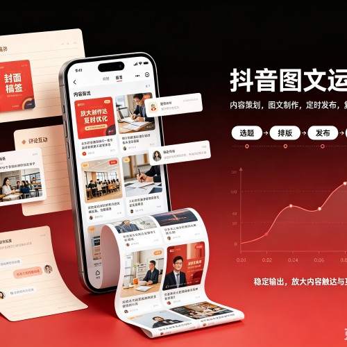 惠农抖音图文代运营服务